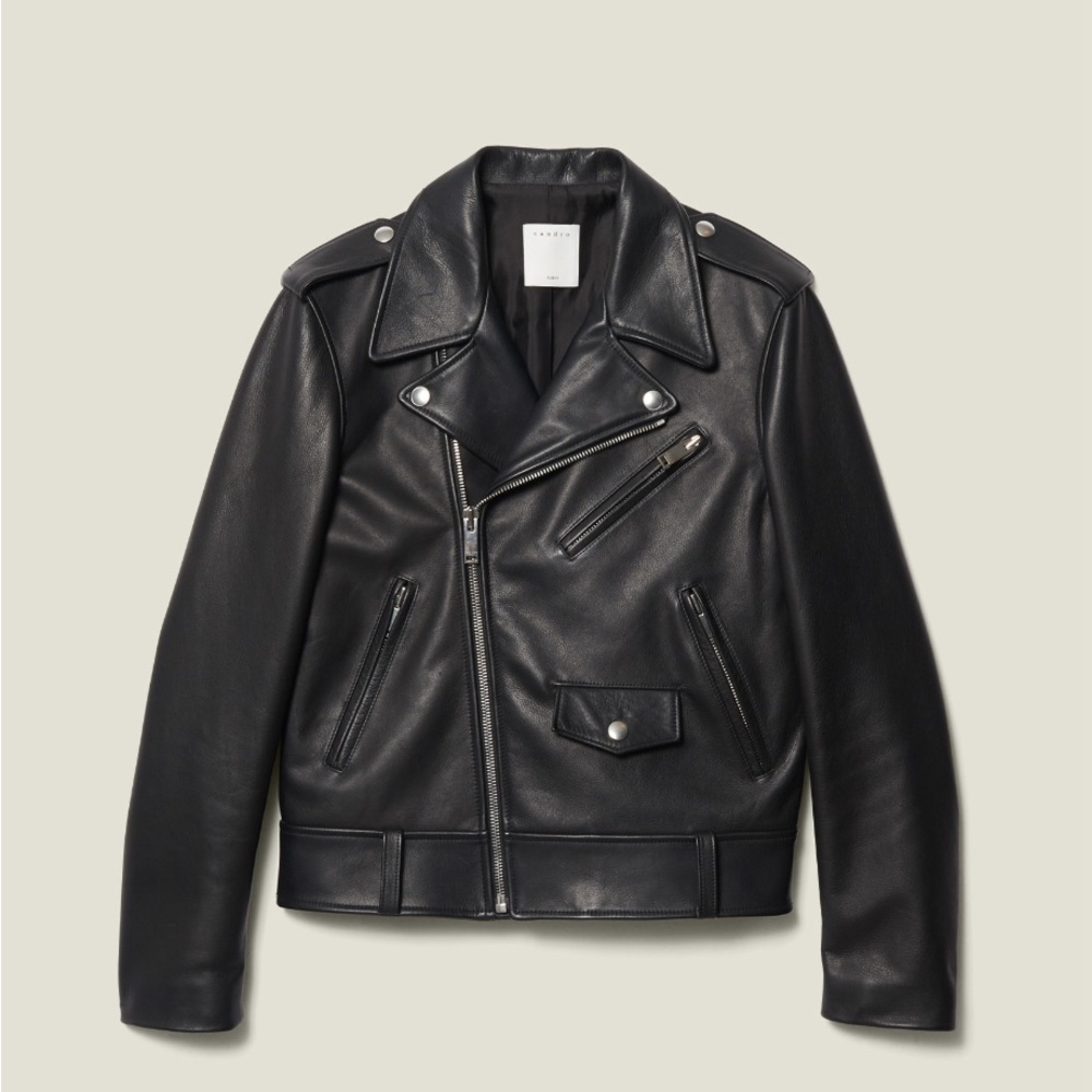 Sandro Men’s leather jacket